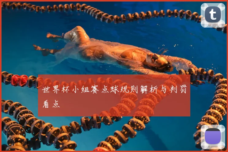 世界杯小组赛点球规则解析与判罚看点