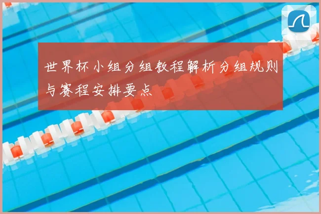 世界杯小组分组教程解析分组规则与赛程安排要点